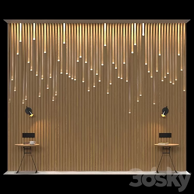 Decor for bedroom 3. 3D Model