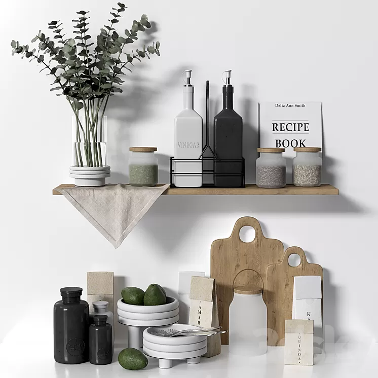 Decor for kitchen 3D Model