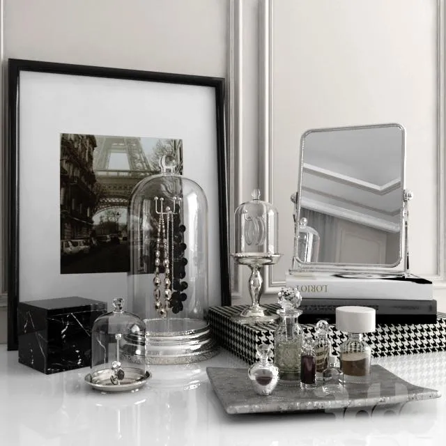 Decor for the dressing table 3D Model