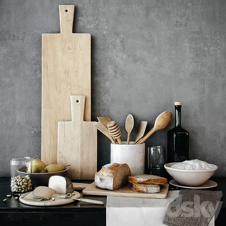 Decor for the kitchen table 3D Model