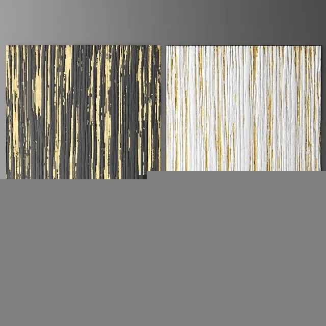 Decor For The Wall Panel Zd Decor For The Wall Picture Gold Luxury 3D Model Free