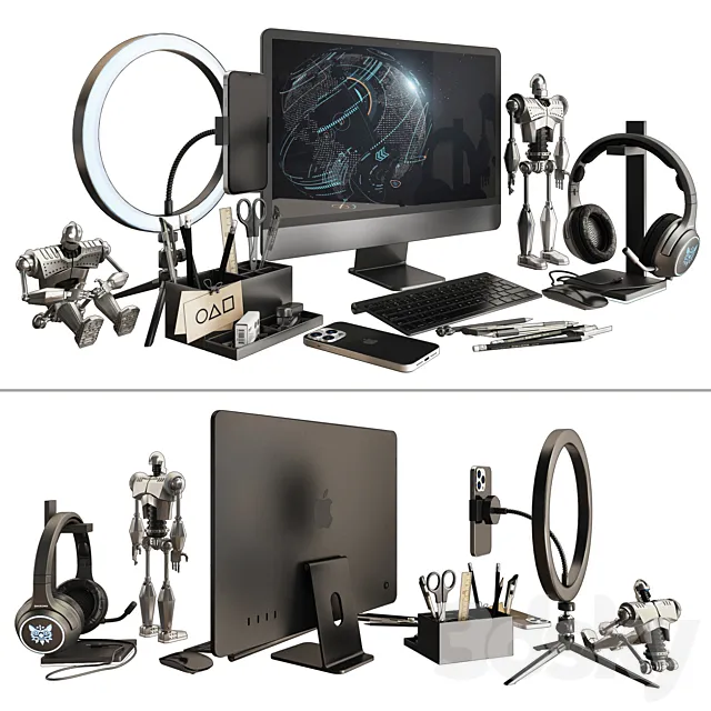Decor for the workplace in the nursery_2 Free Download