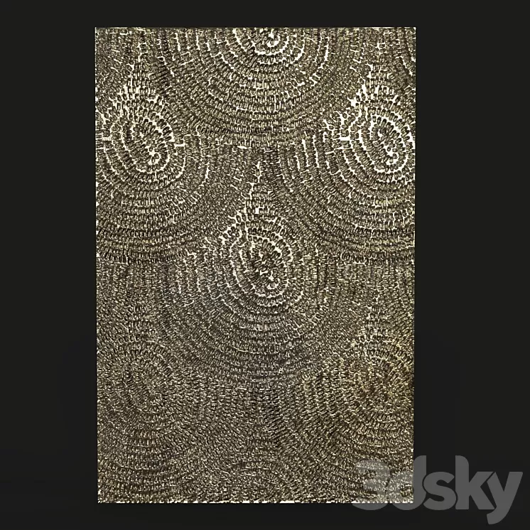 Decor for wall 3d Panel 3D Model