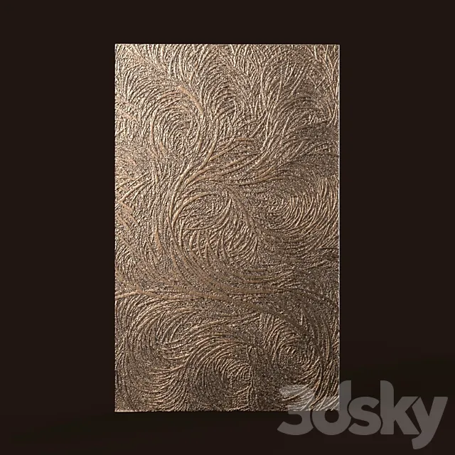Decor for wall 3d Panel 3DModel