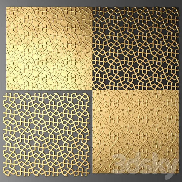 Decor for wall. Panel. 3D 3D Model