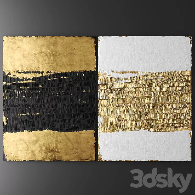 Decor for wall. Panel. 3D 3D Model