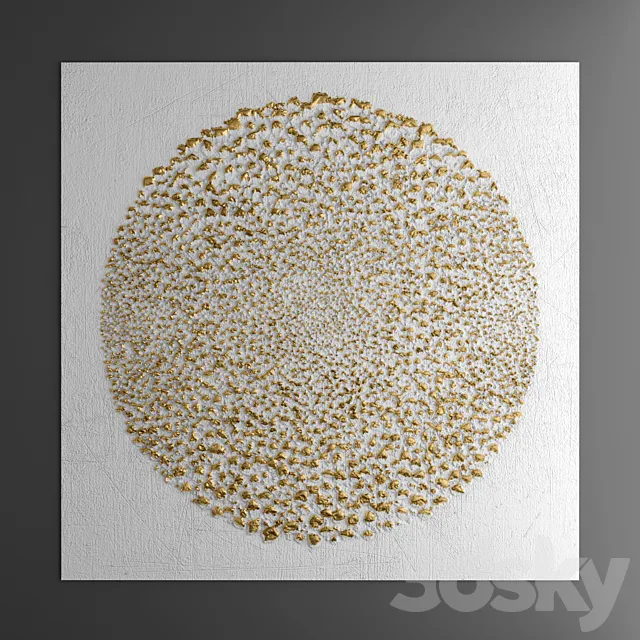 Decor for wall. Panel. 3D Free Download