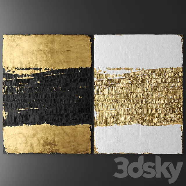 Decor for wall. Panel. 3D 3DModel