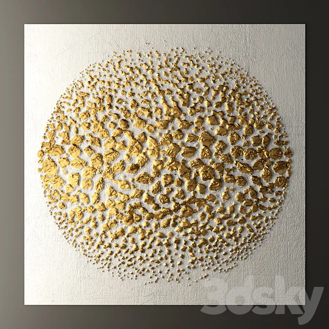 Decor for wall. Panel. 3D 3DModel