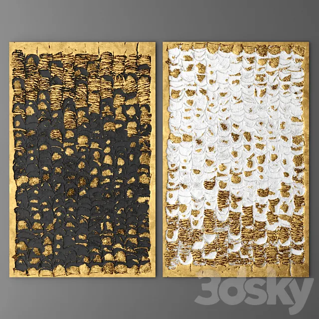 Decor for wall. Panel. 3D Free Download