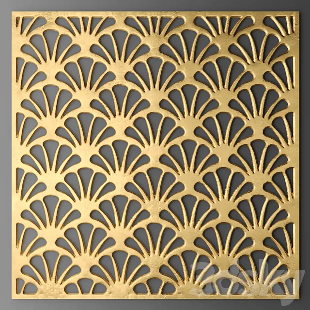 Decor for wall. Panel. 3D 3DModel