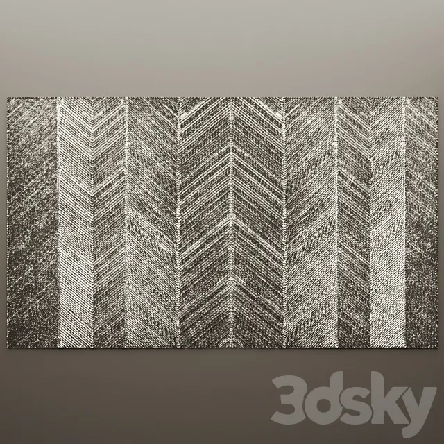 Decor for wall. Panel. 3D 3D Model