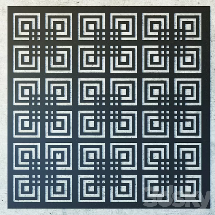 Decor for wall. Panel. 3D.DEKOTAVAN CLIP-IN SYSTEM 3D Model