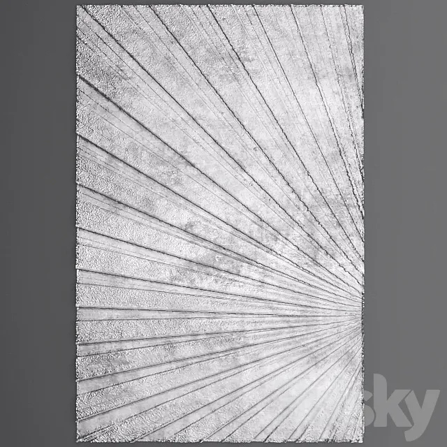 Decor for wall. Panel. 3D Model