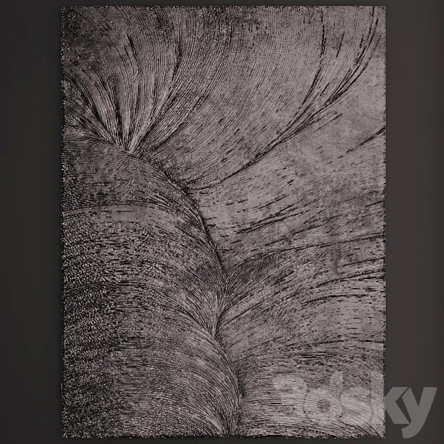 Decor for wall. Panel. 3D Model