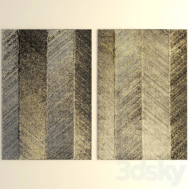 Decor for wall. Panel. 3D Model