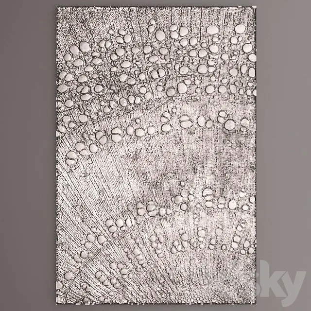 Decor for wall. Panel. 3D Model