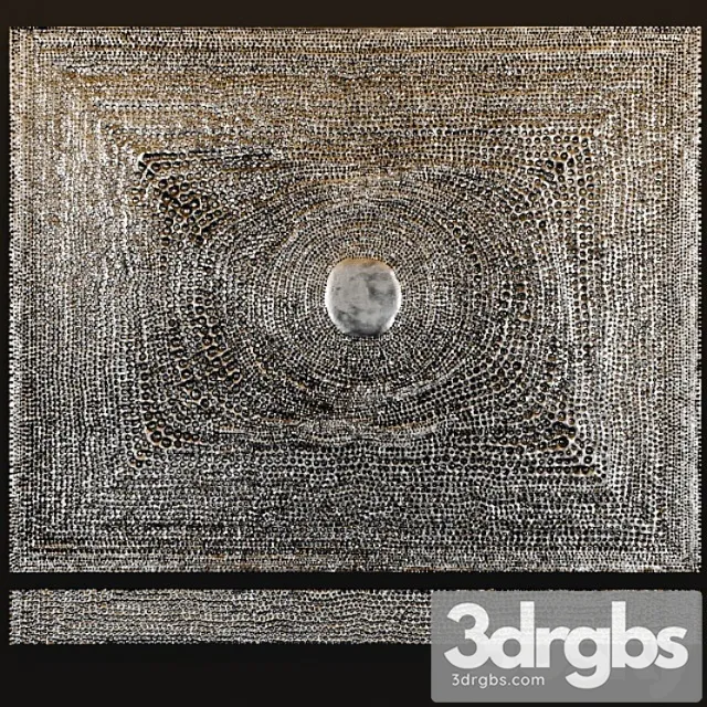 Decor For Wall Panel 3D Model Free