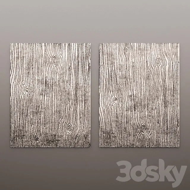 Decor for wall. Panel. 3DModel