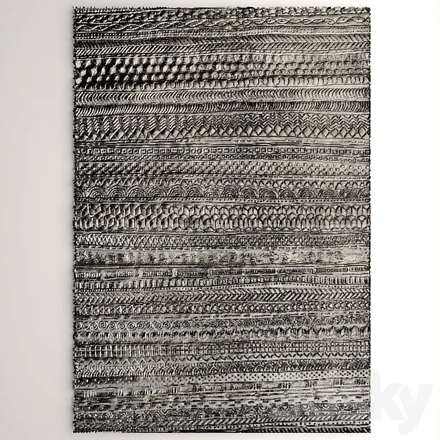 Decor for wall. Panel. 3DModel