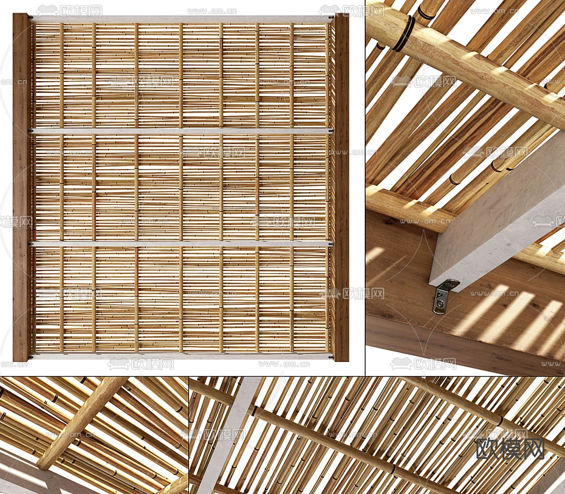 DECOR HELPER - DETAIL - CEILING - 3D Model For Interior Design - 11477