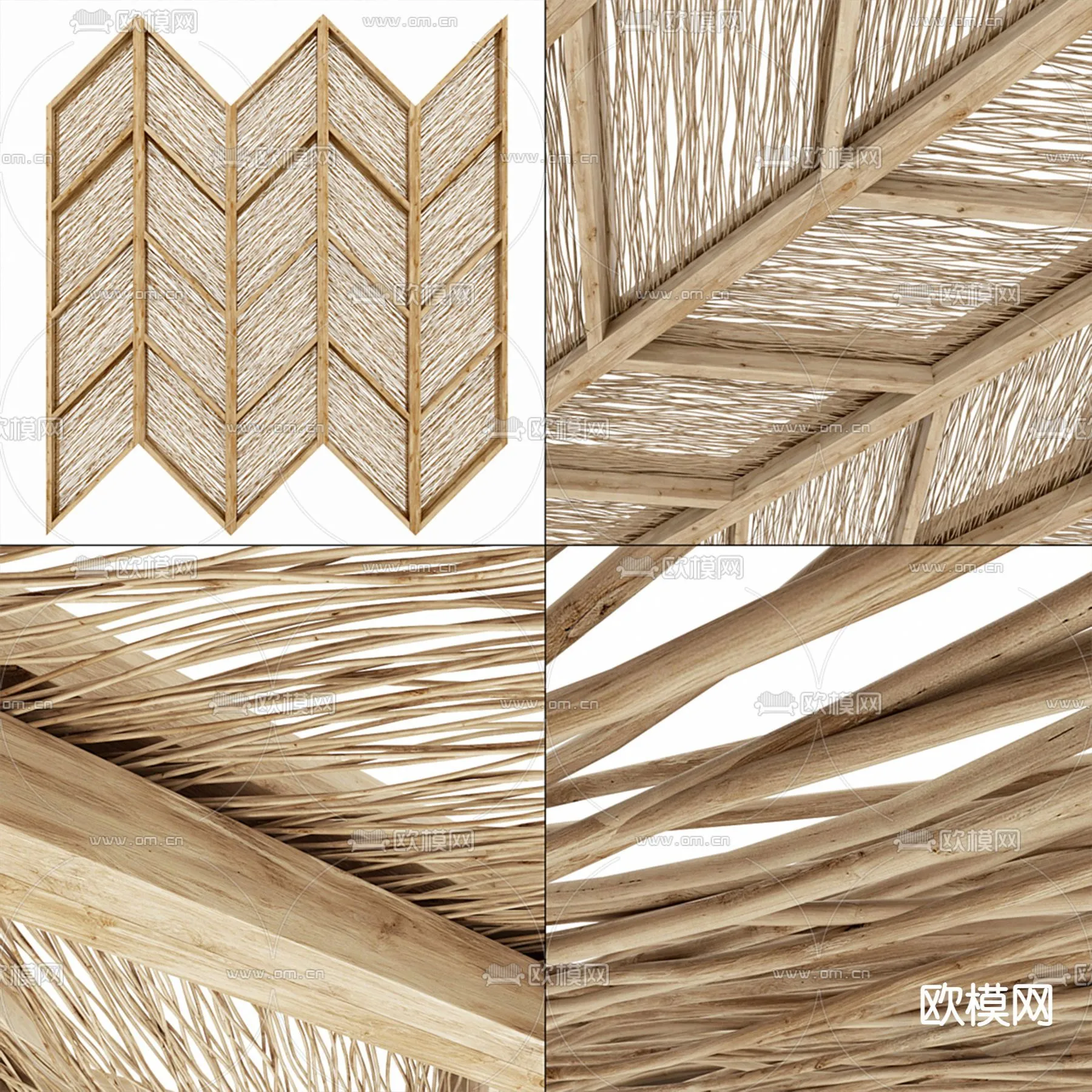 DECOR HELPER - DETAIL - CEILING - 3D Model For Interior Design - 11483