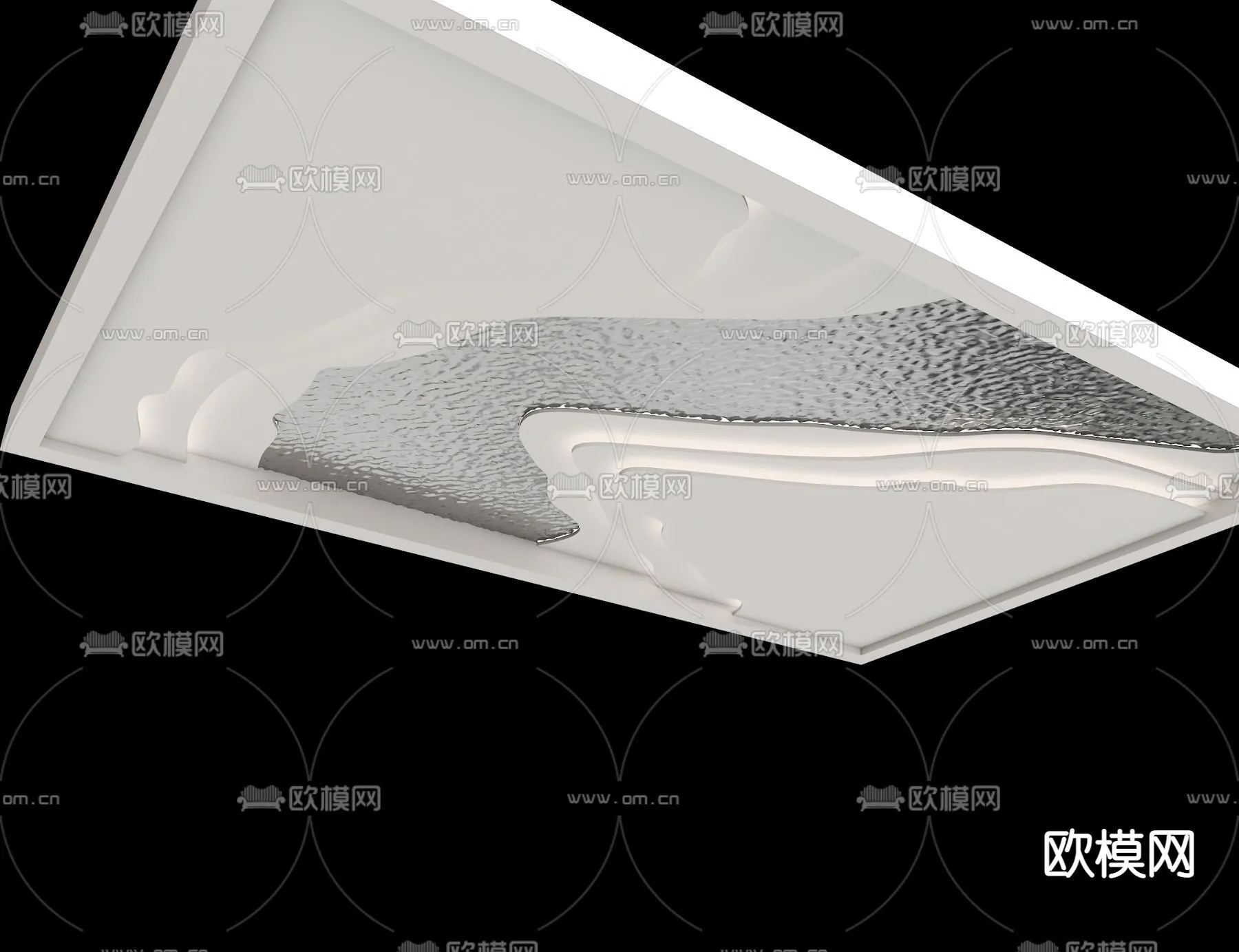 DECOR HELPER - DETAIL - CEILING - 3D Model For Interior Design - 11494