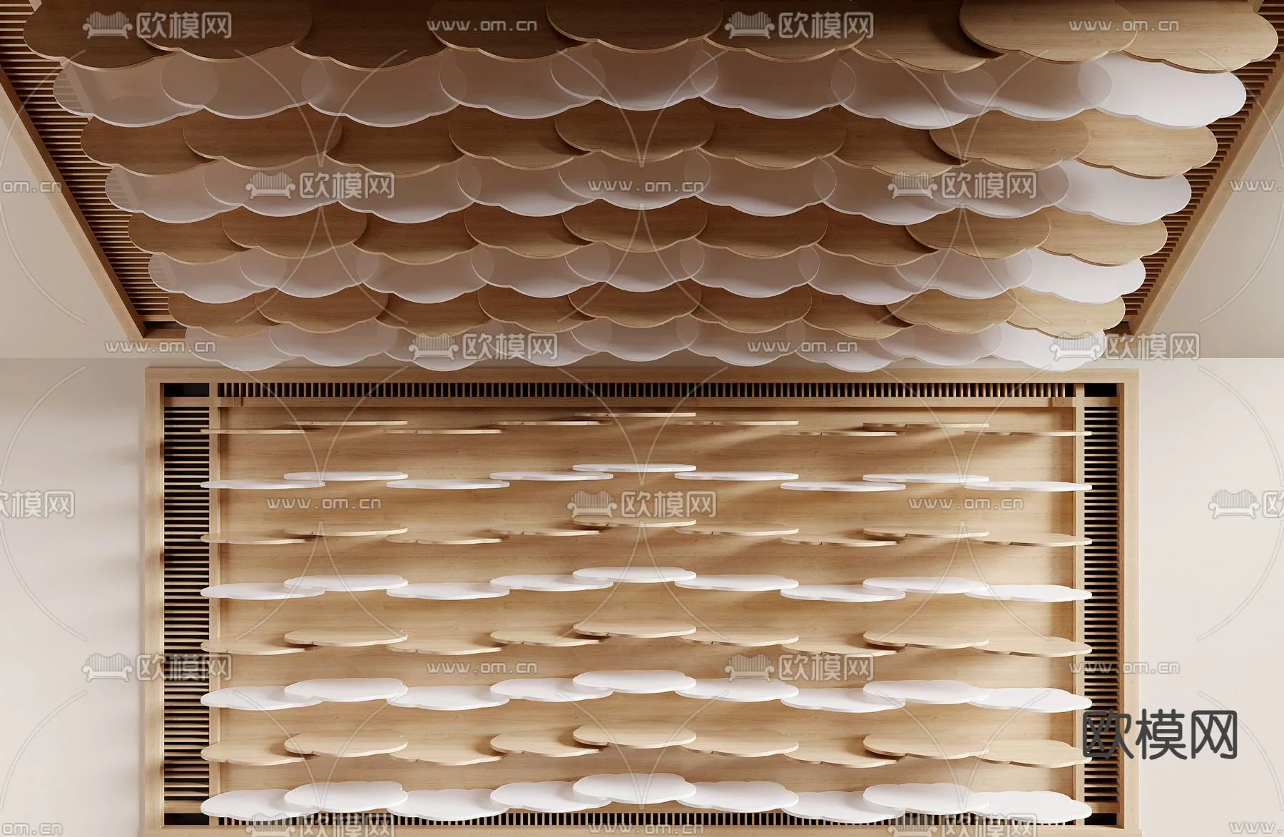 DECOR HELPER - DETAIL - CEILING - 3D Model For Interior Design - 11496