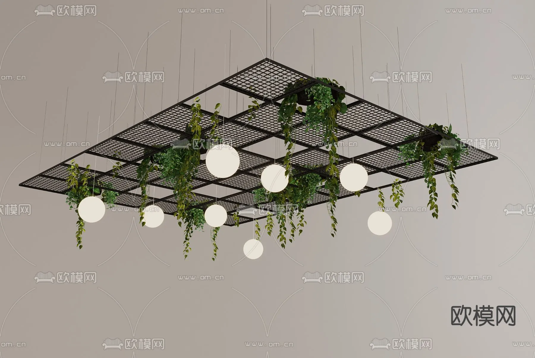 DECOR HELPER - DETAIL - CEILING - 3D Model For Interior Design - 11505