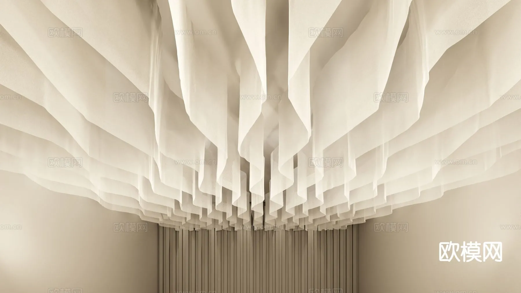 DECOR HELPER - DETAIL - CEILING - 3D Model For Interior Design - 11506