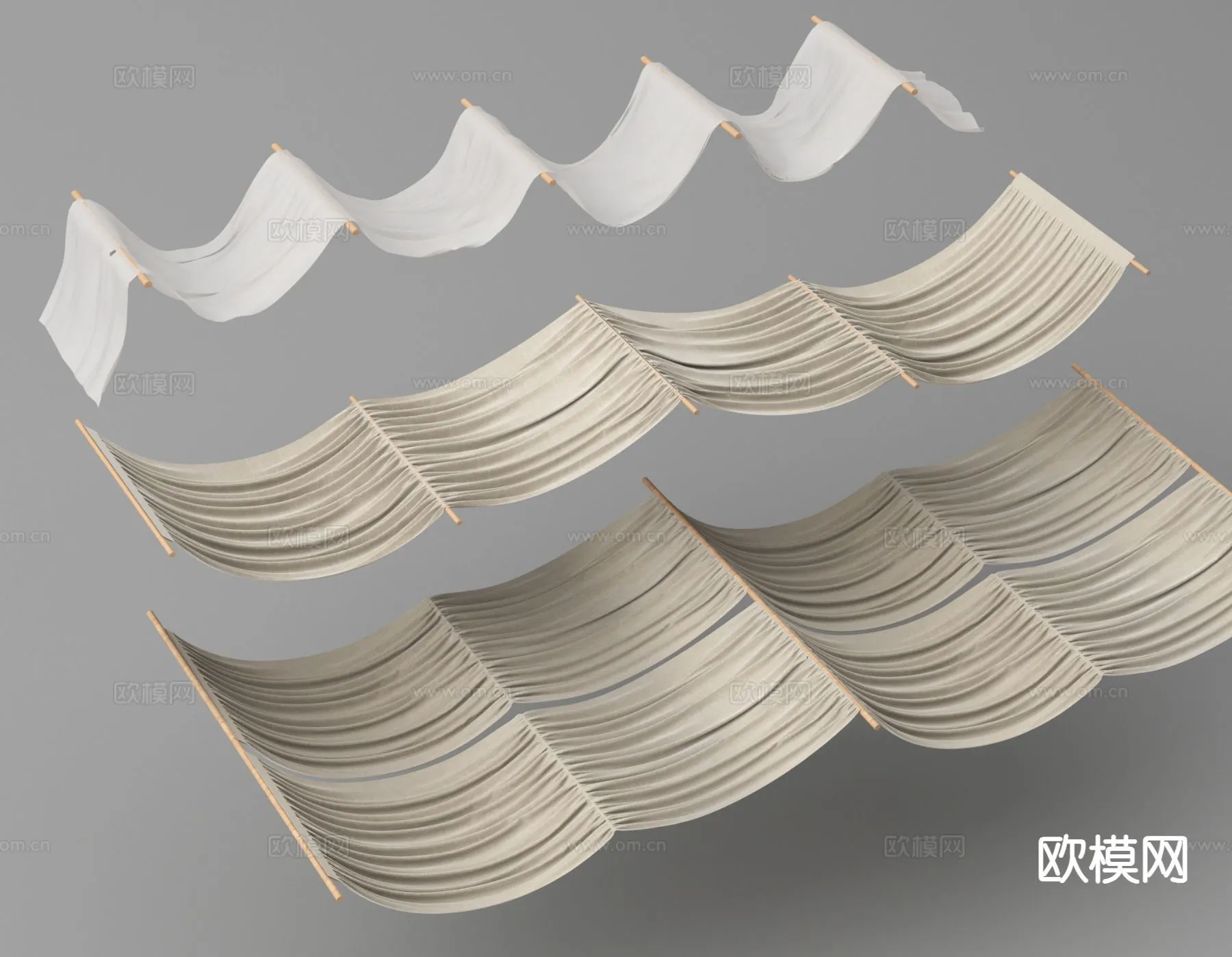 DECOR HELPER - DETAIL - CEILING - 3D Model For Interior Design - 11510