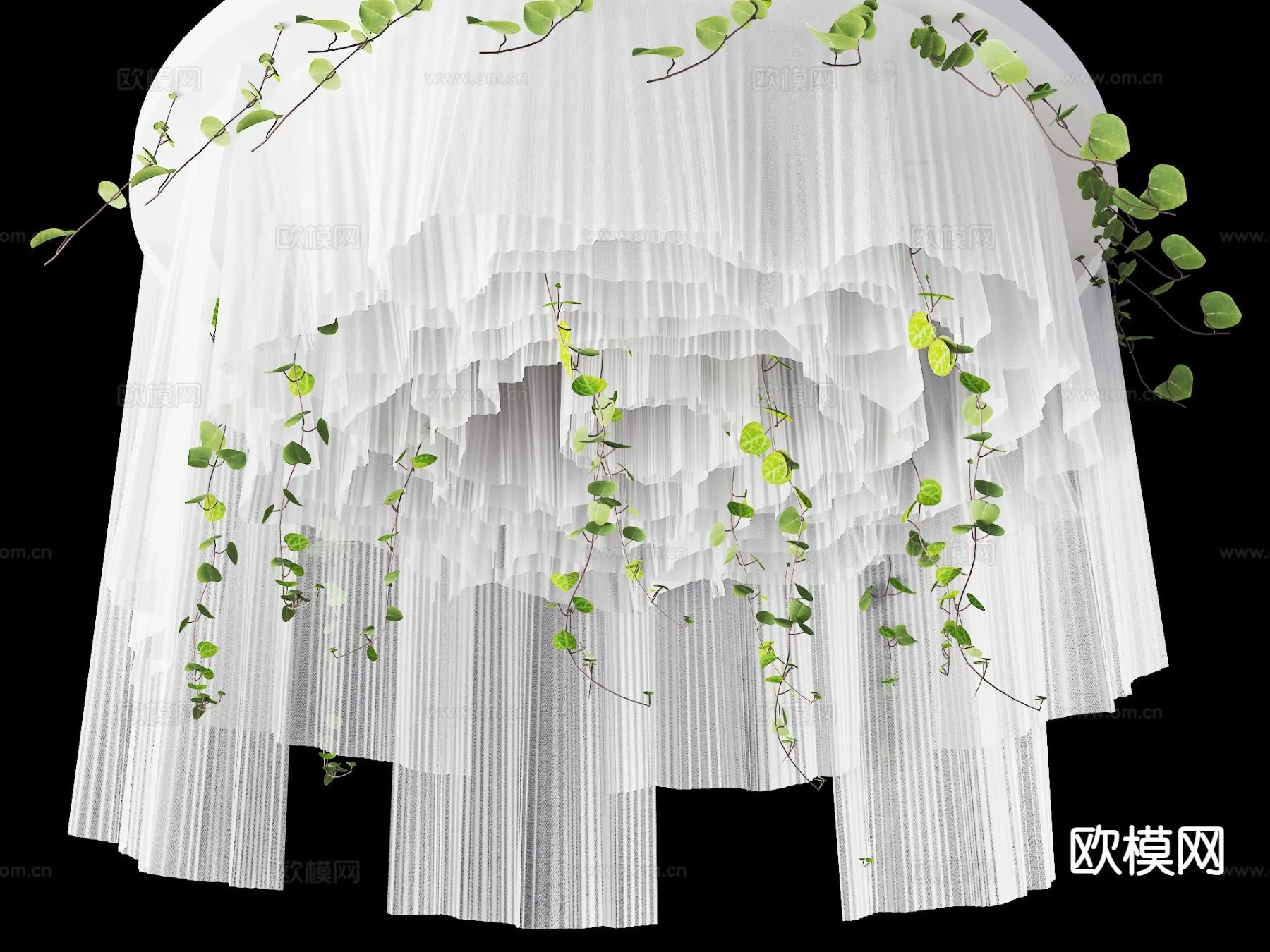 DECOR HELPER - DETAIL - CEILING - 3D Model For Interior Design - 11516