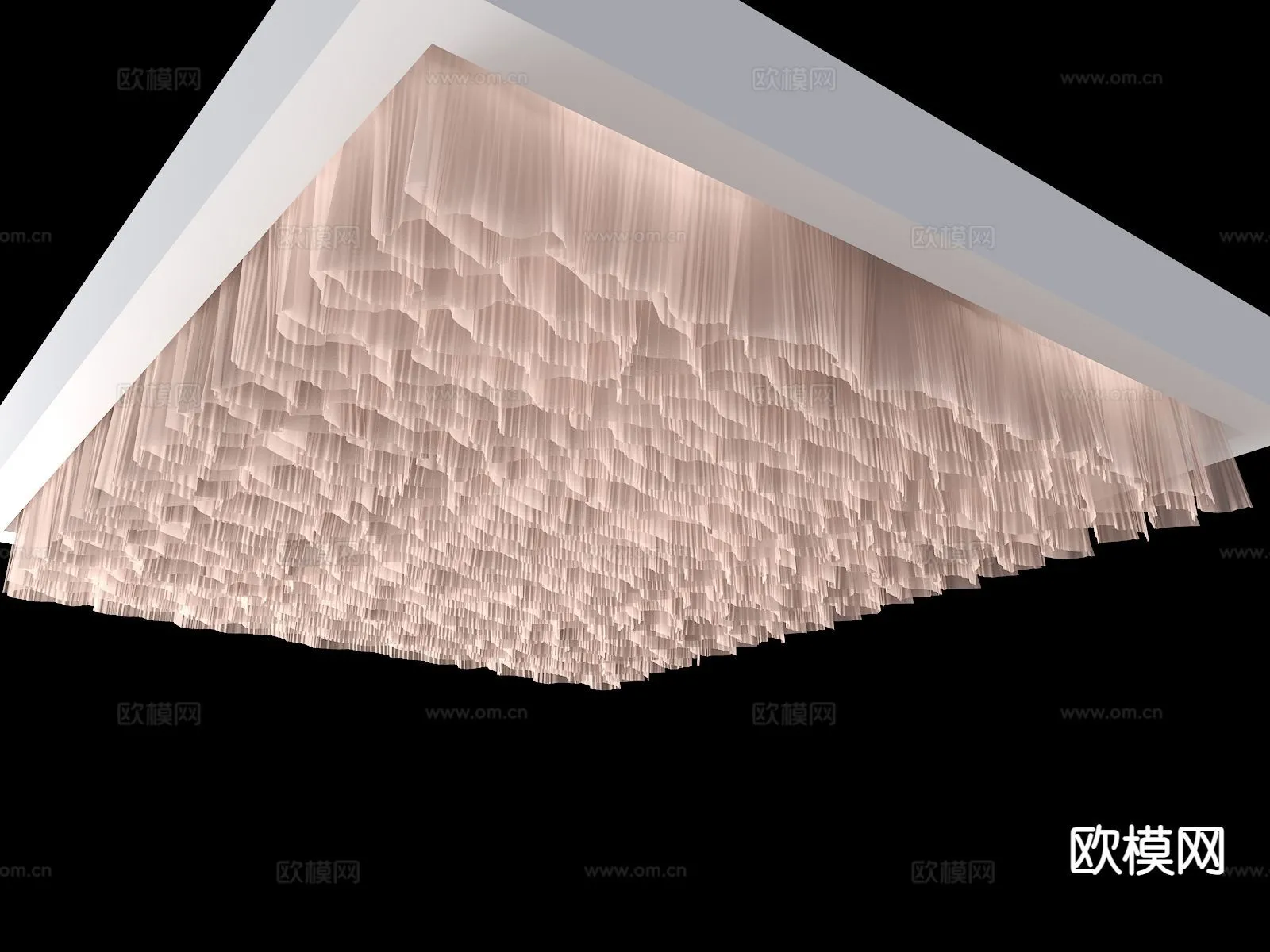 DECOR HELPER - DETAIL - CEILING - 3D Model For Interior Design - 11517