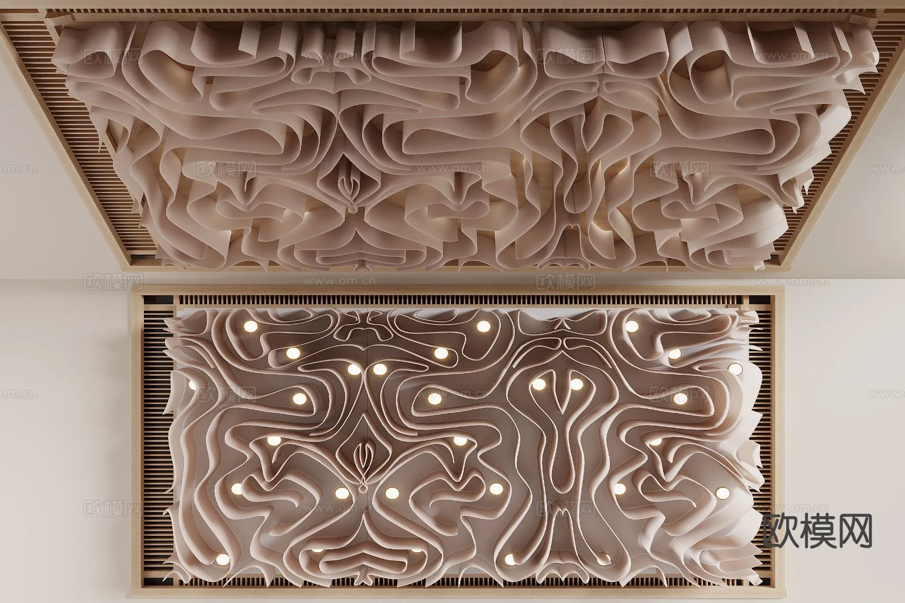 DECOR HELPER - DETAIL - CEILING - 3D Model For Interior Design - 11519