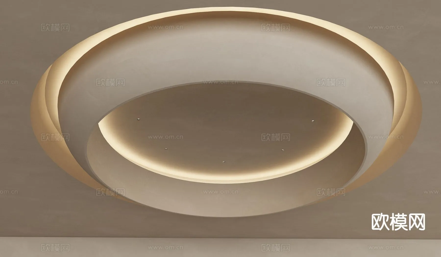 DECOR HELPER - DETAIL - CEILING - 3D Model For Interior Design - 11525