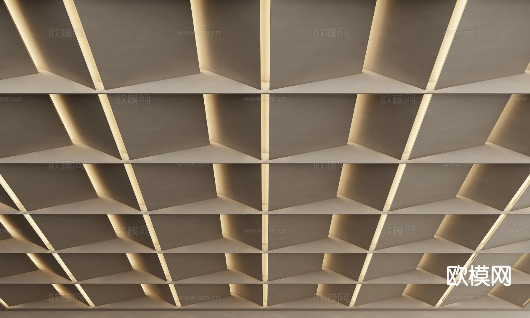 DECOR HELPER - DETAIL - CEILING - 3D Model For Interior Design - 11536