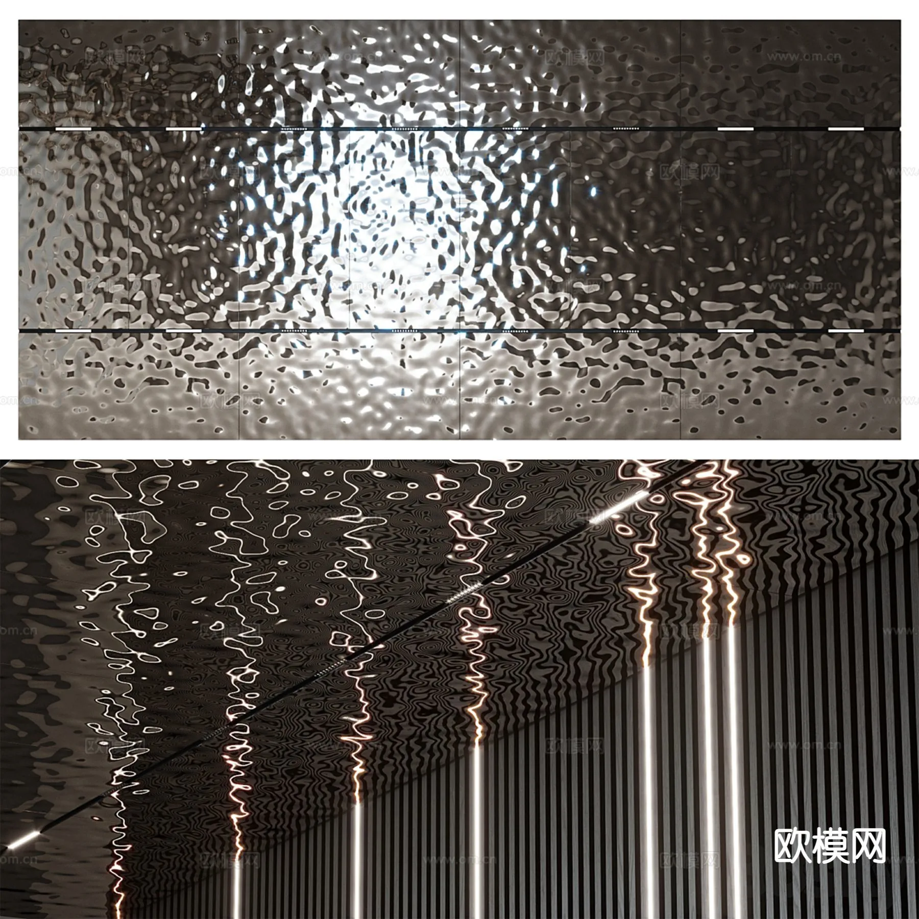 DECOR HELPER - DETAIL - CEILING - 3D Model For Interior Design - 11537