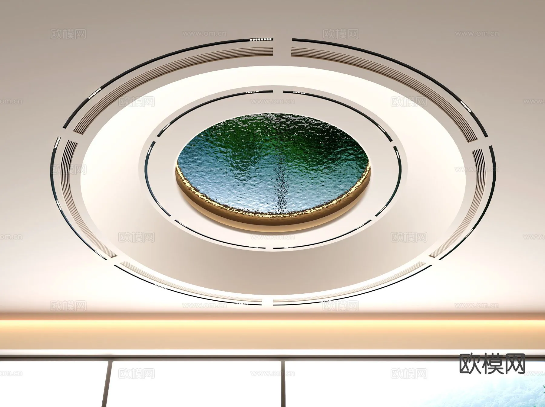 DECOR HELPER - DETAIL - CEILING - 3D Model For Interior Design - 11540