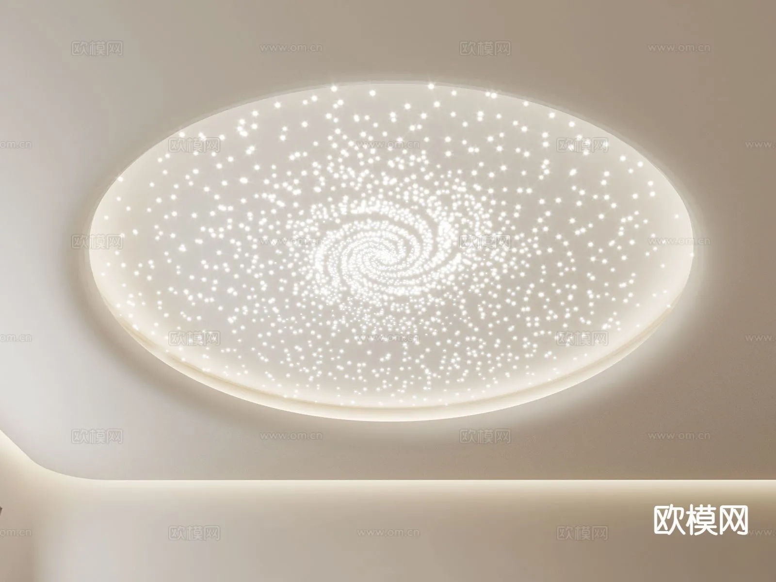 DECOR HELPER - DETAIL - CEILING - 3D Model For Interior Design - 11544