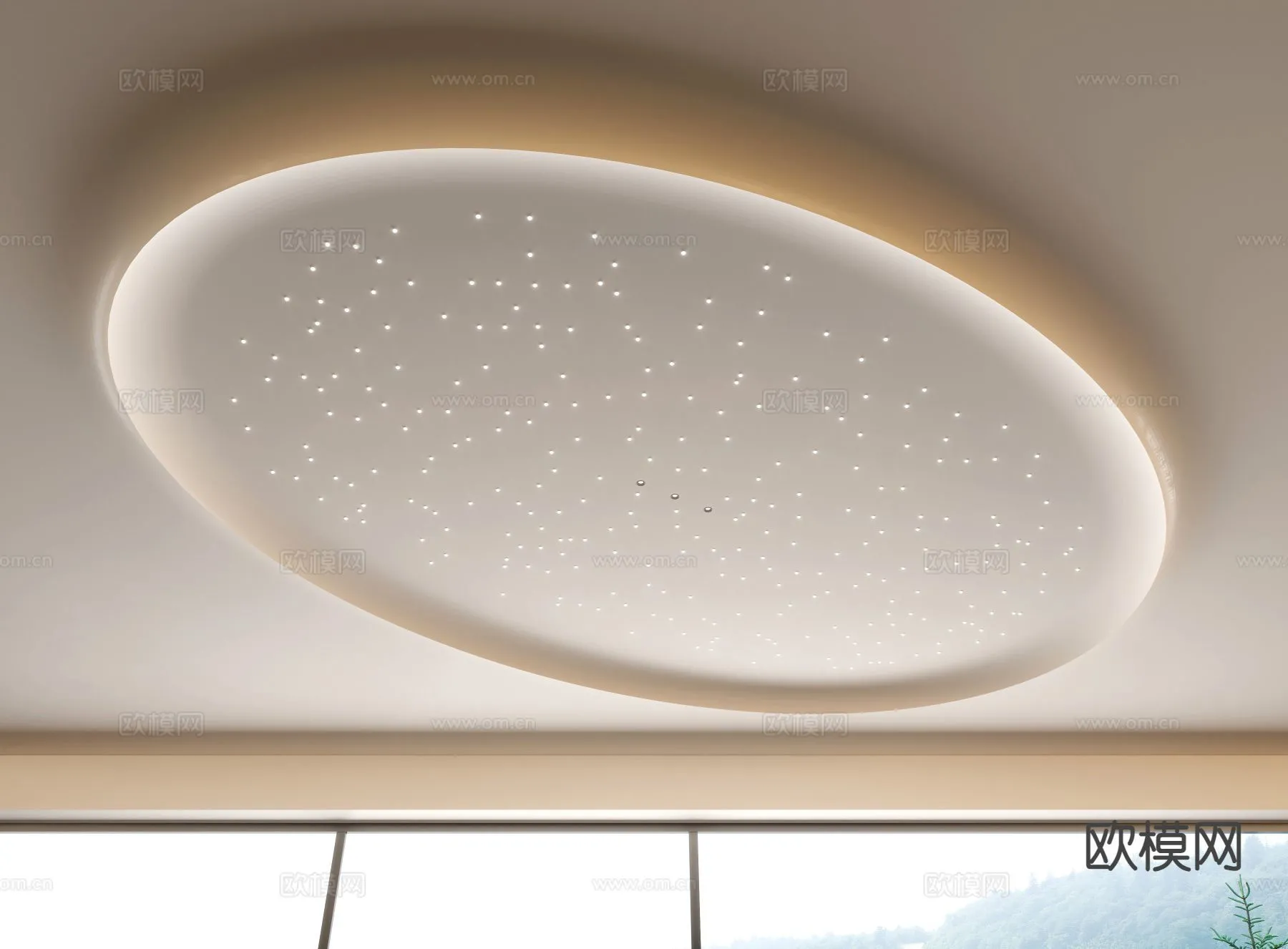 DECOR HELPER - DETAIL - CEILING - 3D Model For Interior Design - 11545