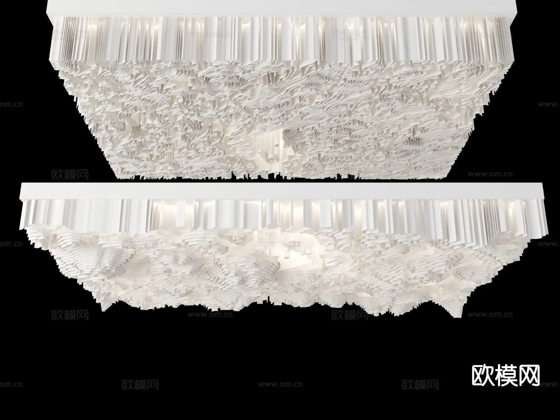 DECOR HELPER - DETAIL - CEILING - 3D Model For Interior Design - 11549