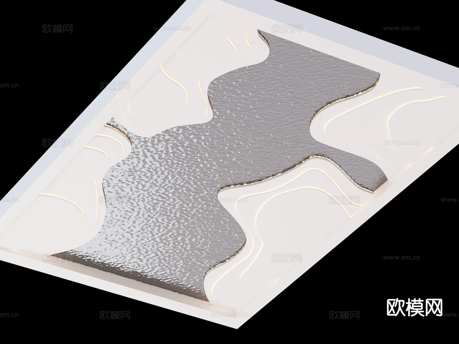 DECOR HELPER - DETAIL - CEILING - 3D Model For Interior Design - 11557