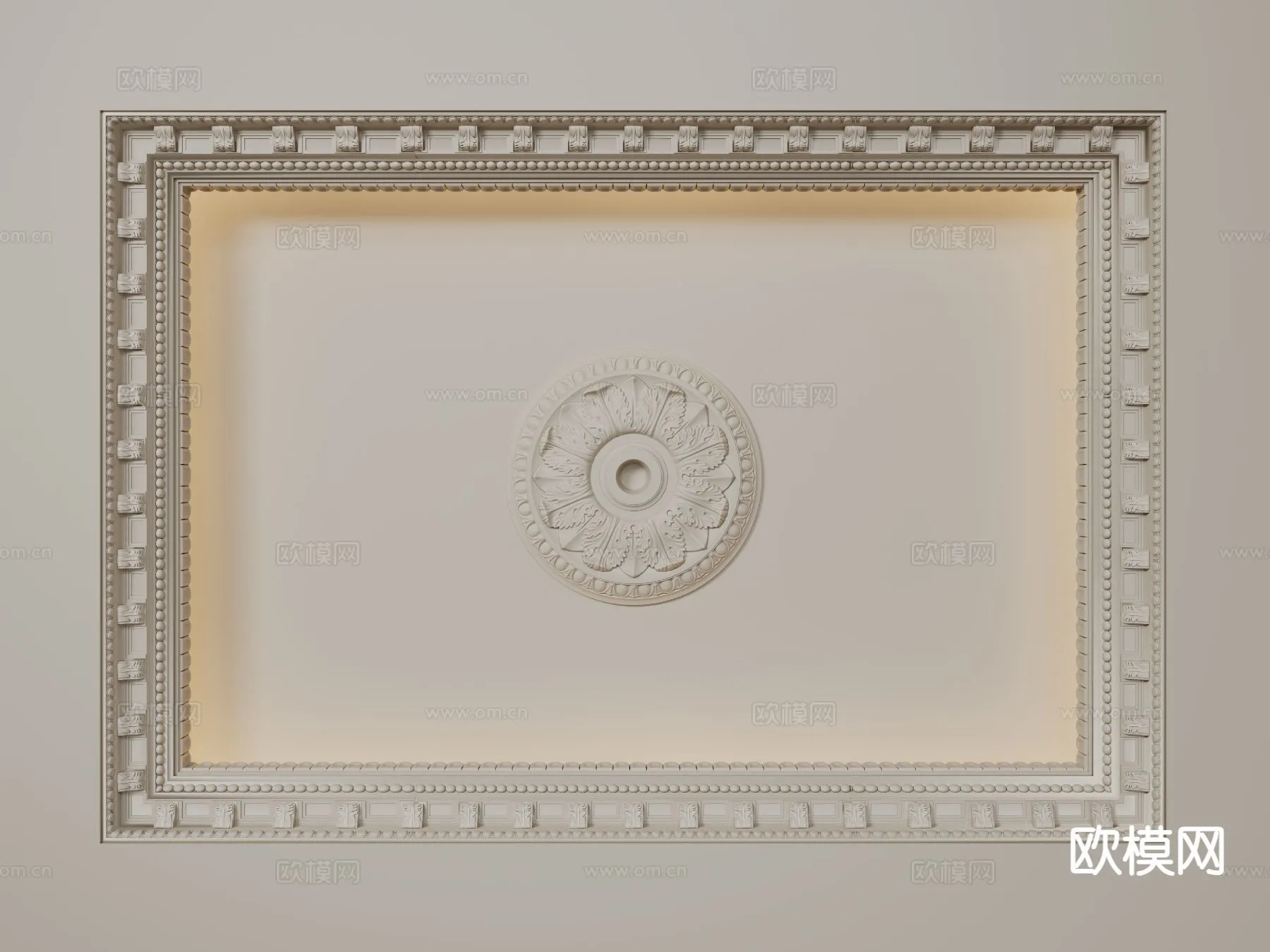 DECOR HELPER - DETAIL - CEILING - 3D Model For Interior Design - 11559