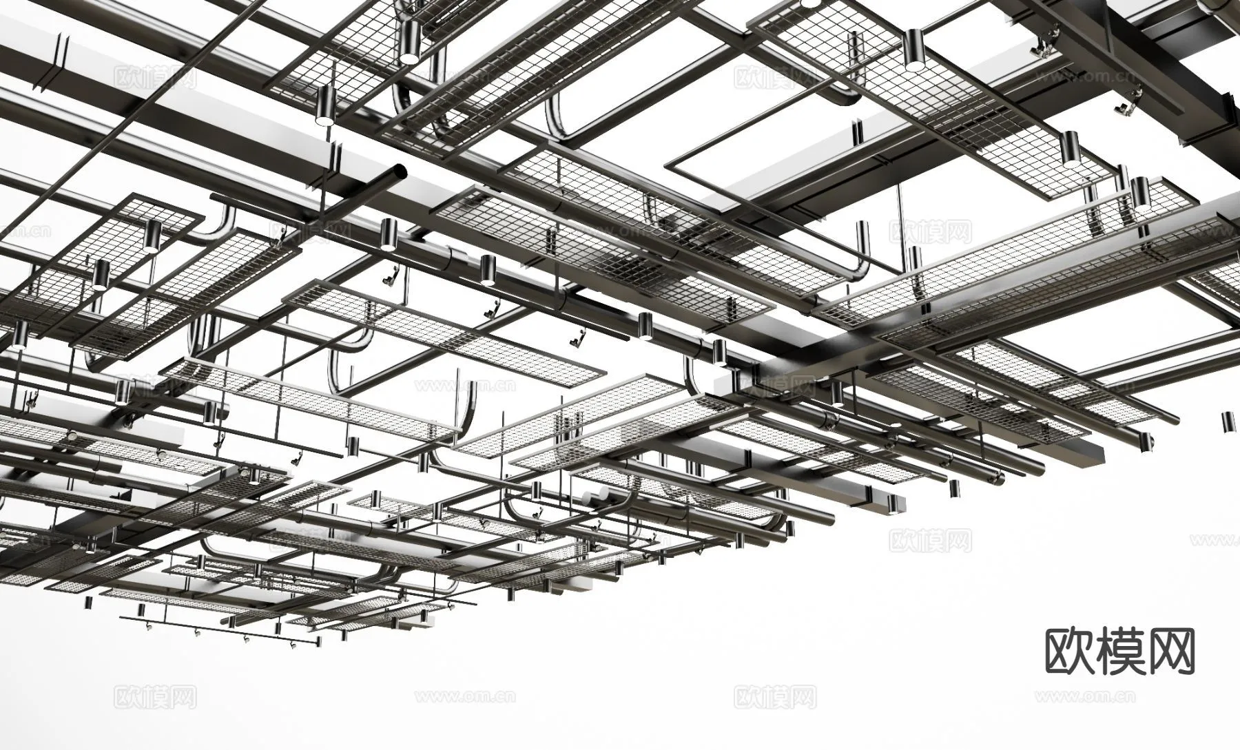 DECOR HELPER - DETAIL - CEILING - 3D Model For Interior Design - 11565