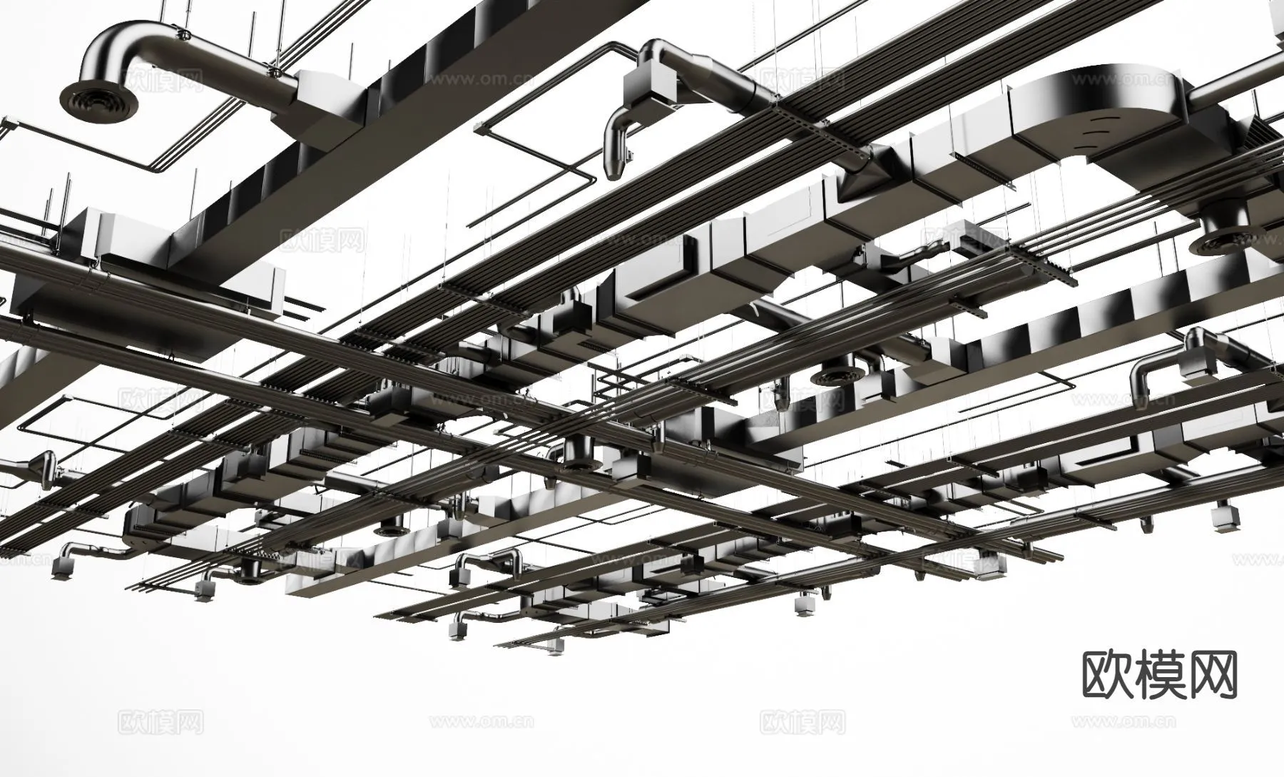 DECOR HELPER - DETAIL - CEILING - 3D Model For Interior Design - 11566
