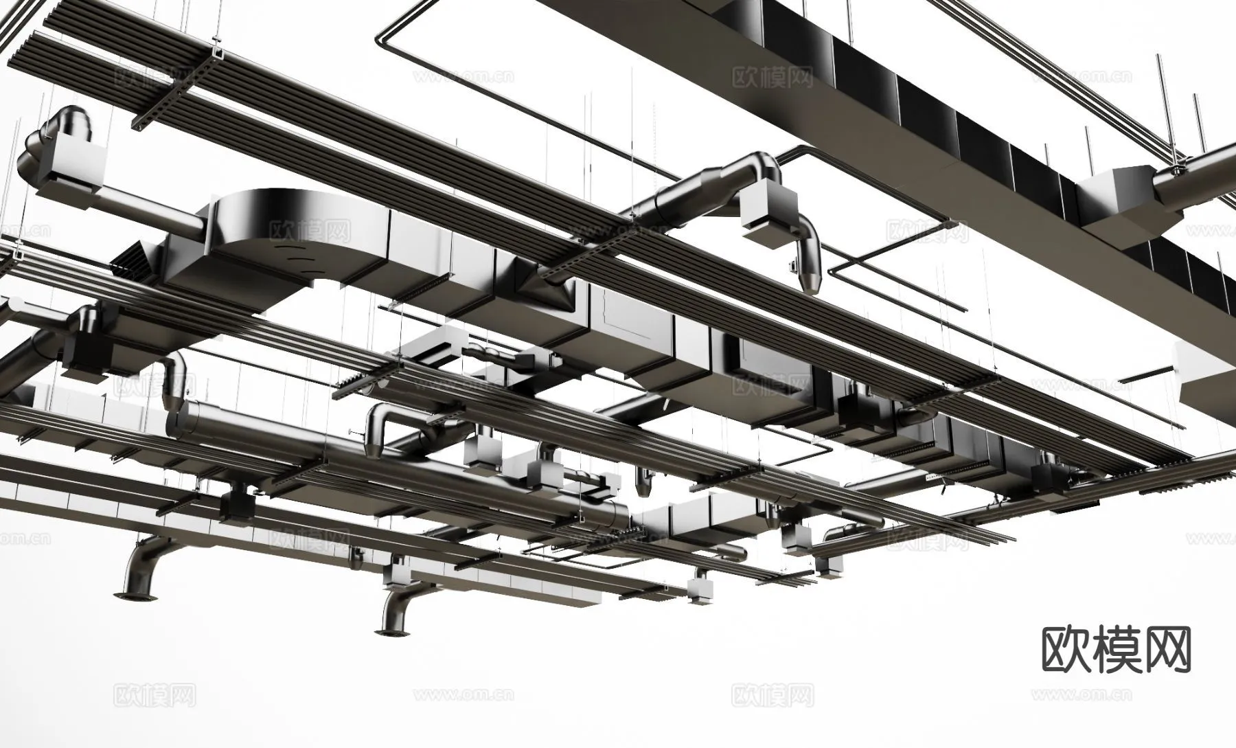 DECOR HELPER - DETAIL - CEILING - 3D Model For Interior Design - 11567