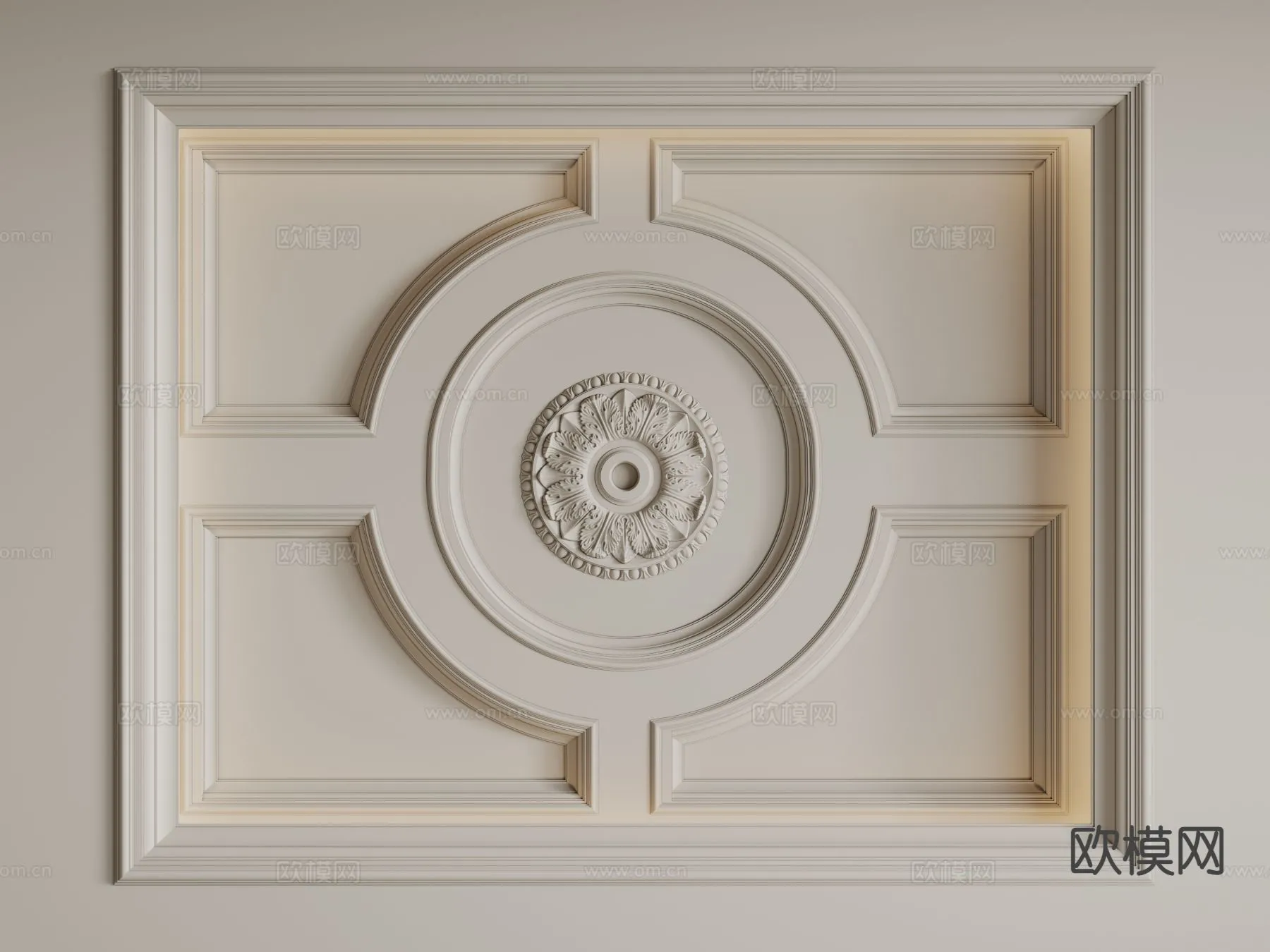 DECOR HELPER - DETAIL - CEILING - 3D Model For Interior Design - 11570