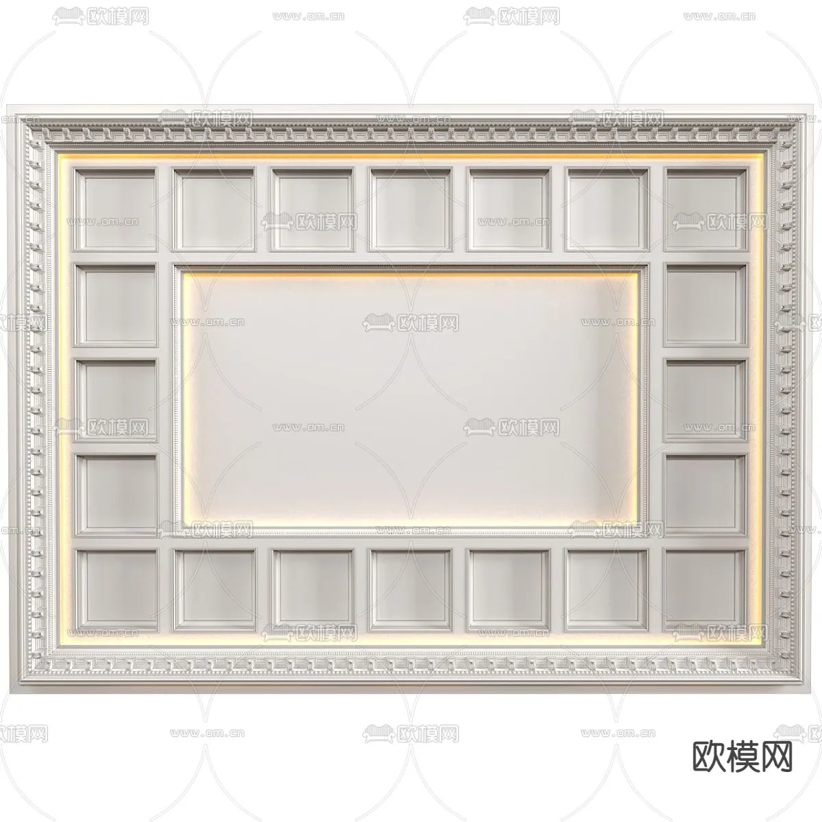 DECOR HELPER - DETAIL - CEILING - CORONA - 3D MODEL - 3147