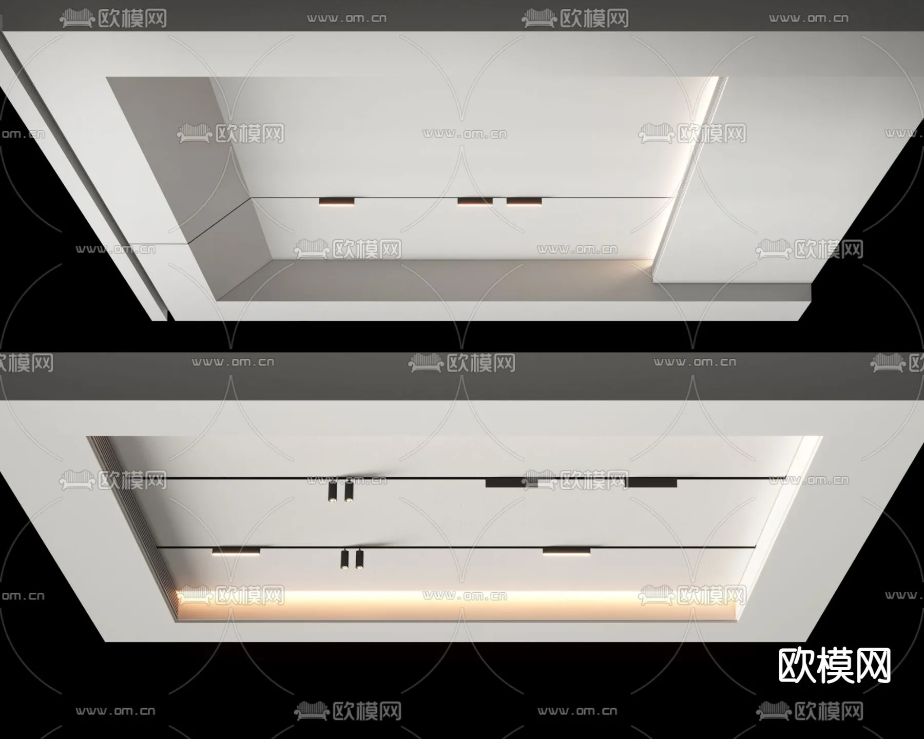 DECOR HELPER - DETAIL - CEILING - VRAY / CORONA - 3D MODEL - 3146