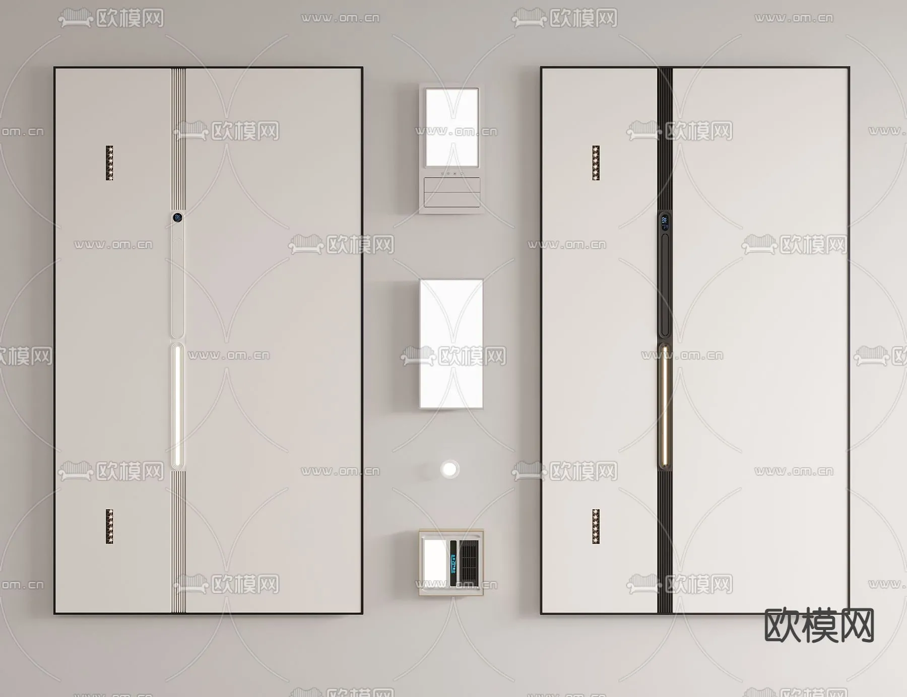 DECOR HELPER - DETAIL - CEILING - VRAY / CORONA - 3D MODEL - 3154